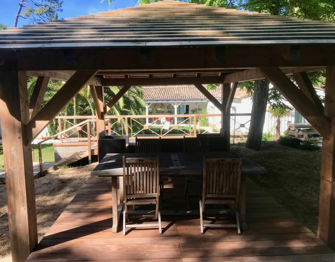 La Maison De La Dune - Chambres Climatisees - Jacuzzi 1Ere Seance Offerte - Piscine Chauffee Avec Abri Amovible - Plage Situee A 200M, Acces Direct Par Le Bois 拉考德索梅 外观 照片