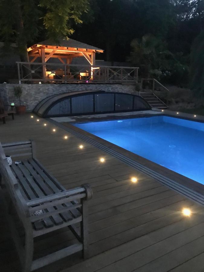 La Maison De La Dune - Chambres Climatisees - Jacuzzi 1Ere Seance Offerte - Piscine Chauffee Avec Abri Amovible - Plage Situee A 200M, Acces Direct Par Le Bois 拉考德索梅 外观 照片