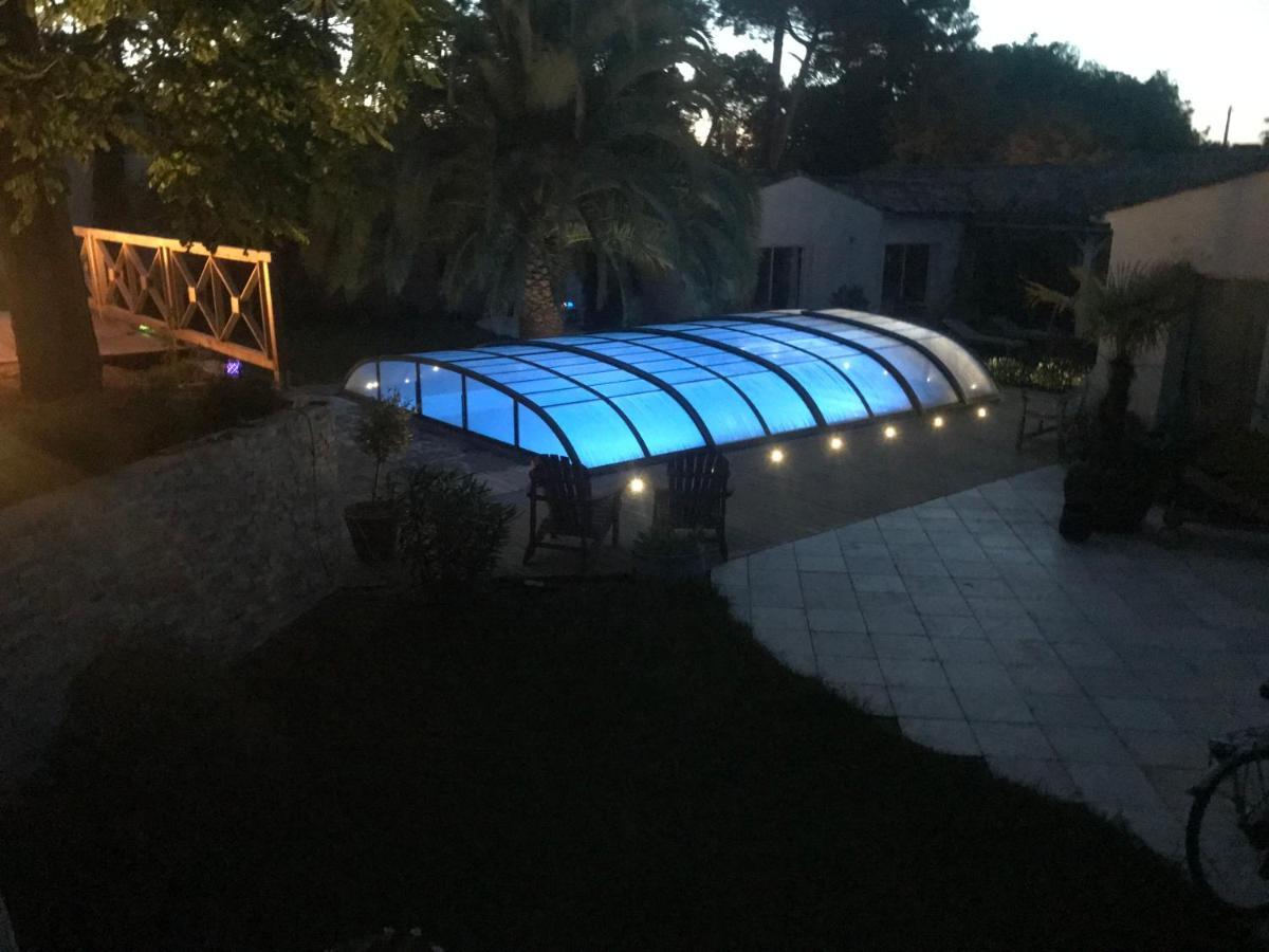 La Maison De La Dune - Chambres Climatisees - Jacuzzi 1Ere Seance Offerte - Piscine Chauffee Avec Abri Amovible - Plage Situee A 200M, Acces Direct Par Le Bois 拉考德索梅 外观 照片
