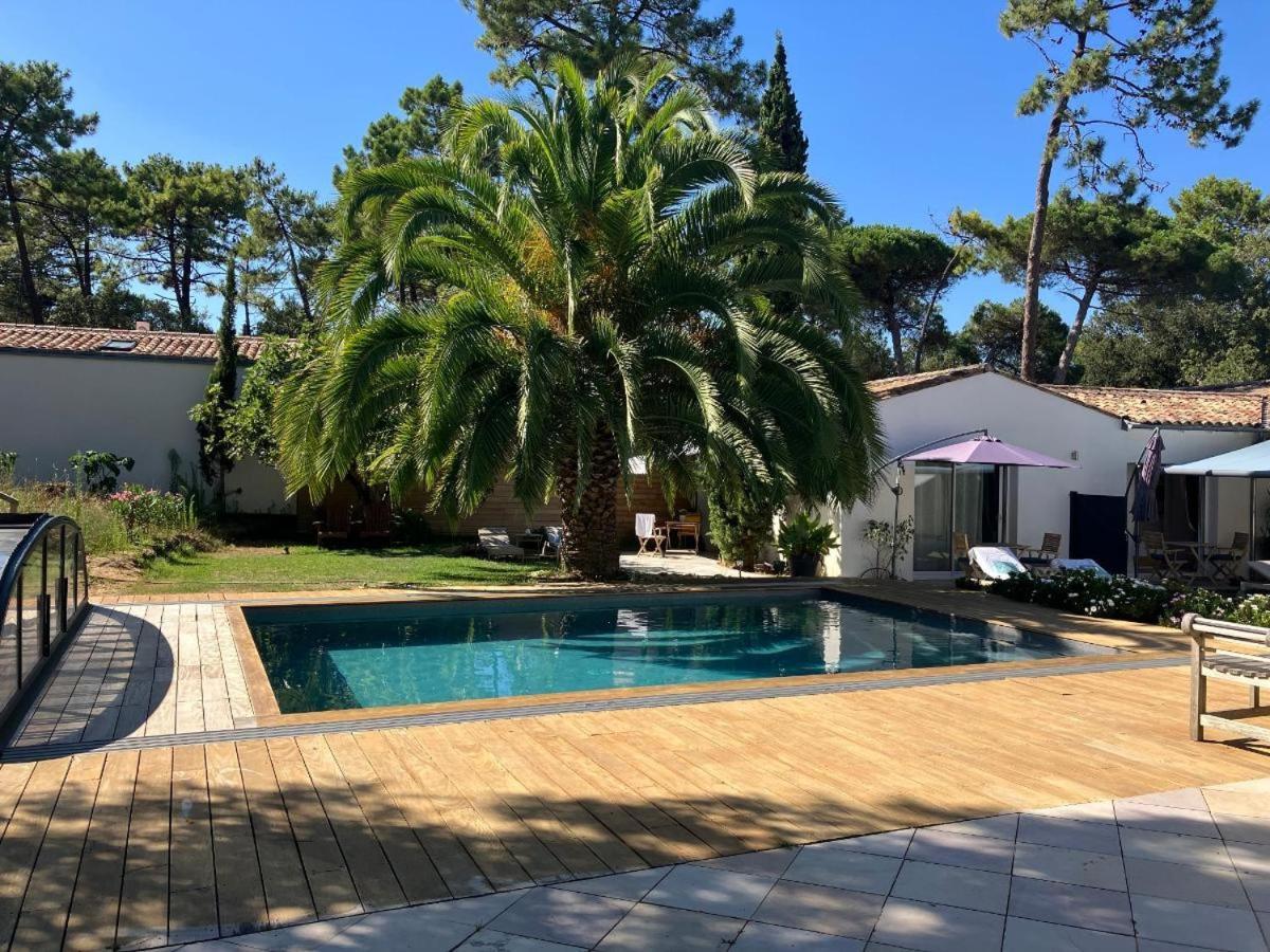 La Maison De La Dune - Chambres Climatisees - Jacuzzi 1Ere Seance Offerte - Piscine Chauffee Avec Abri Amovible - Plage Situee A 200M, Acces Direct Par Le Bois 拉考德索梅 外观 照片