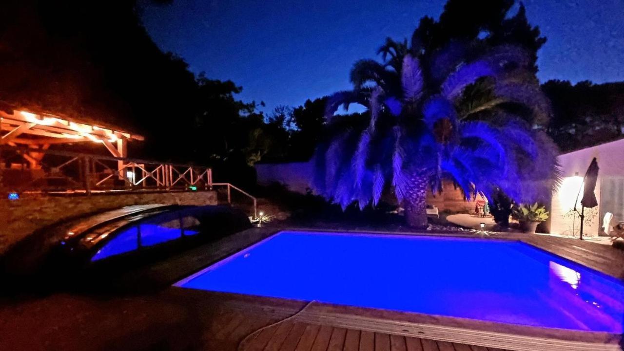 La Maison De La Dune - Chambres Climatisees - Jacuzzi 1Ere Seance Offerte - Piscine Chauffee Avec Abri Amovible - Plage Situee A 200M, Acces Direct Par Le Bois 拉考德索梅 外观 照片